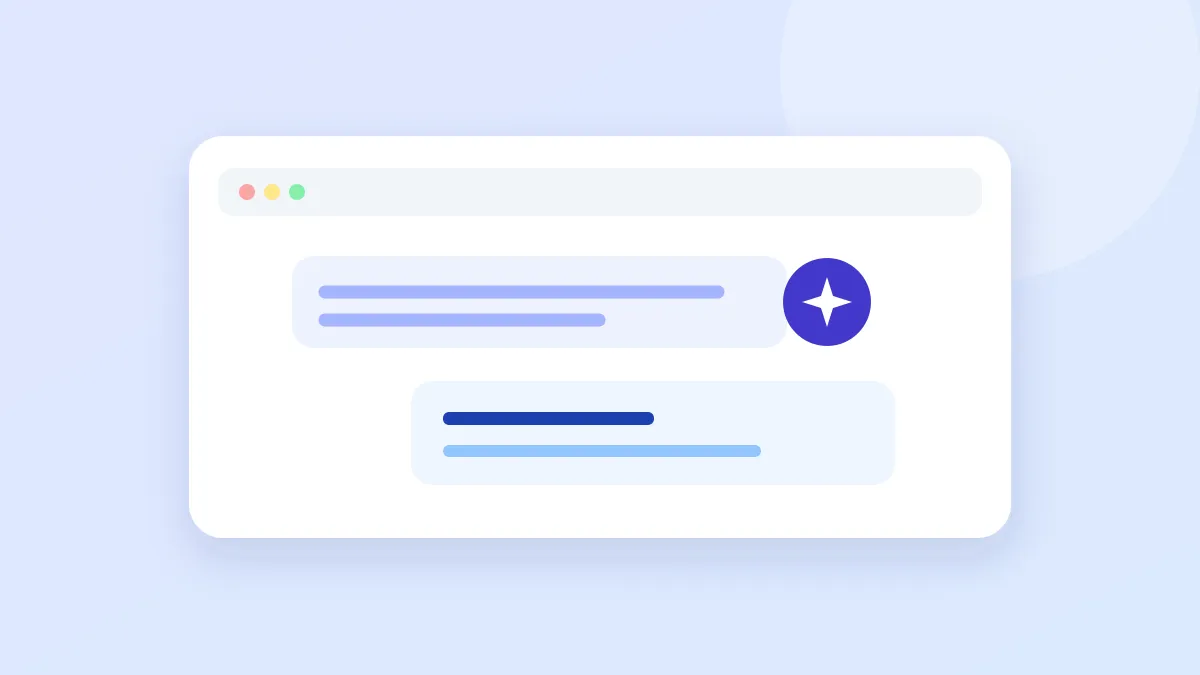 An AI assistant recording an expense